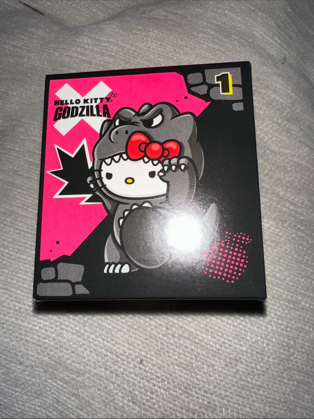 2026 McDonald’s Hello Kitty x Godzilla Collectible Figure number 1 New in box 🍀